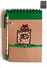 xmas_handdrawn_unique_pattern_notebook_recycled_3_presents